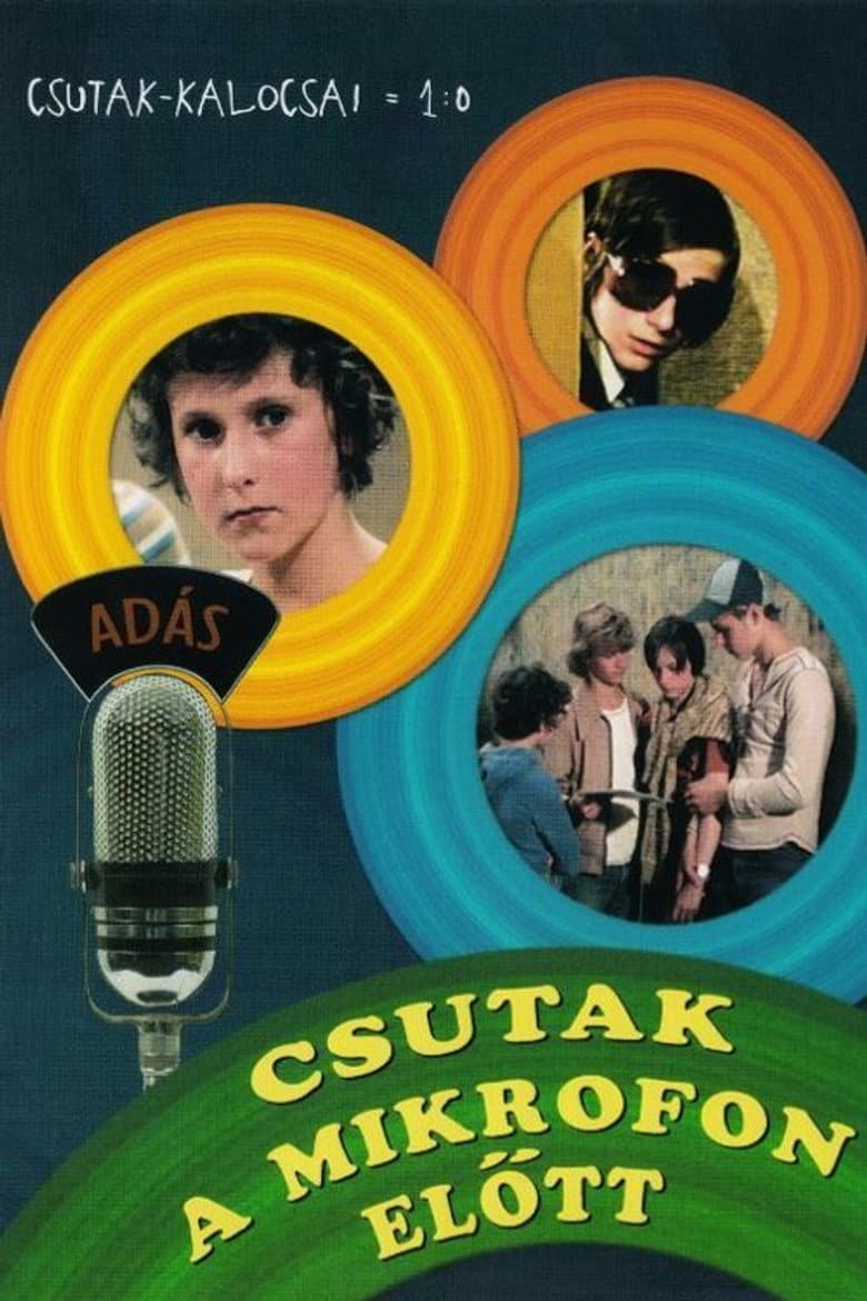 Csutak a mikrofon elött