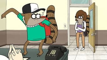 Rigby no Céu com um Burrito