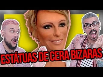 As estátuas de CERA mais BIZARRAS dos FAMOSOS | Diva Depressão