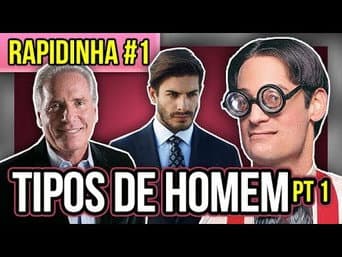 TIPOS DE HOMEM pt1 - #RAPIDINHA | Diva Depressão