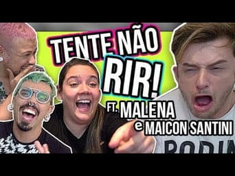 TENTE NÃO RIR - memes do vale ft. Malena e Maicon Santini | Diva Depressão
