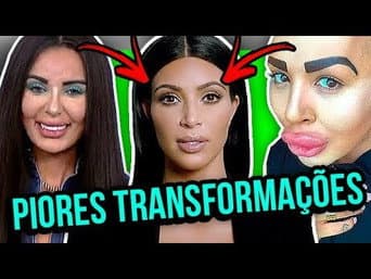 PIORES TRANSFORMAÇÕES DE ANÔNIMOS EM FAMOSOS | Diva Depressão