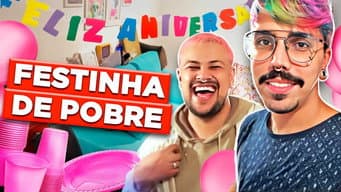 VLOG - Festinha de Níver de Pobre | Diva Depressão