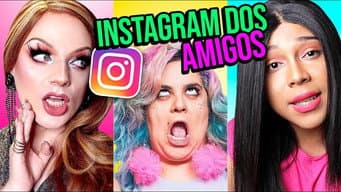 XERETANDO O INSTAGRAM DOS NOSSOS AMIGOS YOUTUBERS | Diva Depressão