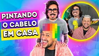 PINTANDO O CABELO DO FIH EM CASA | Diva Depressão