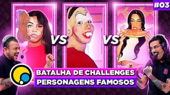 BATALHA DE CHALLENGES: Personagens Famosos - EP #03 | Diva Depressão