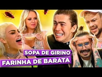 COMENDO E SOFRENDO: ELIANA CONVIDA FAMOSOS PRA PROVAR PRATOS BIZARROS | Diva Depressão
