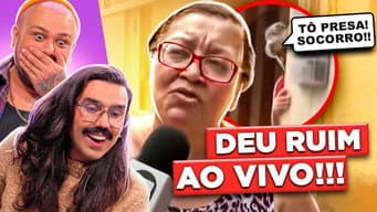 MICOS E GAFES EM REPORTAGENS AO VIVO | Diva Depressão