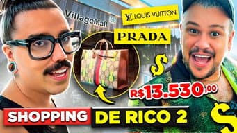 ZOANDO MARCAS CARAS E CAFONAS NUM SHOPPING DE RICO - PARTE 2 | Diva Depressão