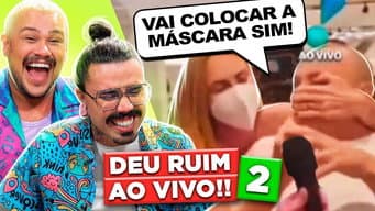 MICOS E GAFES EM REPORTAGENS AO VIVO #2 | Diva Depressão