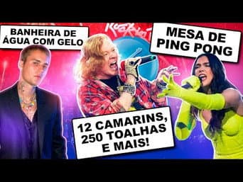 EXIGÊNCIAS (ABSURDAS?) DE ARTISTAS PARA SHOWS NO BRASIL | Diva Depressão
