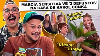 REAGINDO À MÁRCIA SENSITIVA TIRANDO "ENCOSTO" DA KAROL CONKÁ | Diva Depressão