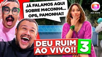 MICOS E GAFES EM REPORTAGENS AO VIVO #3 | Diva Depressão