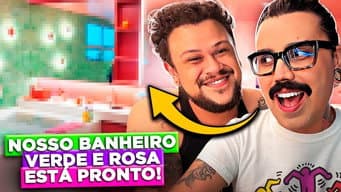 DIVAS À OBRA: TOUR PELO BANHEIRO FINALIZADO | Diva Depressão