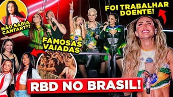 TRETAS, MEMES E POLÊMICAS NOS SHOWS DE RBD NO BRASIL | Diva Depressão