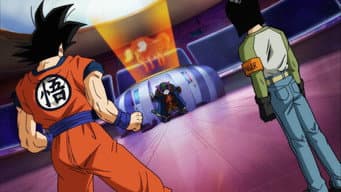 Atrás dos Caçadores! Goku e Número Dezessete Se Unem!!