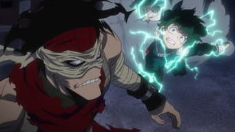 Stain, o Assassino de Super-Heróis vs. Alunos da U.A.