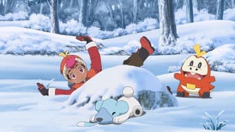 Rain e Fuecoco na neve pela primeira vez!