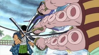 Luffy Afoga! Zoro vs. Hatchan, O Polvo!