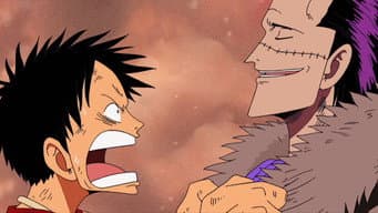 Batalha sem compaixão! Luffy vs Crocodile.