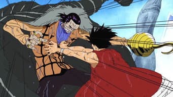 Crocodilo de Areia e Luffy De água! Duelo Mortal segundo round.