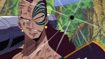 Enorme Bazooka de Fogo! Ruffy VS Demônio da Guerra Wiper.