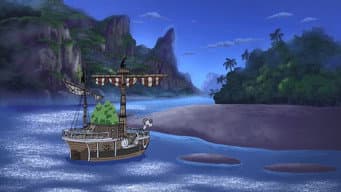 Agora, vamos recuperar nossas memórias! As Terras da Tripulação do Pirata na Ilha!