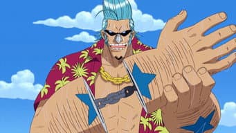 Gum-Gum Human vs. Cyborg cuspidor de fogo!