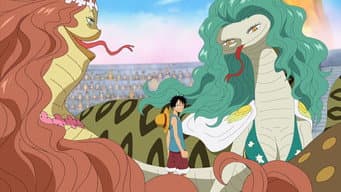 Uma Difícil Batalha Para Luffy! O Haki das Irmãs Serpente!