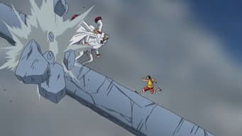 Caminhos Opostos! Luffy vs. Garp!