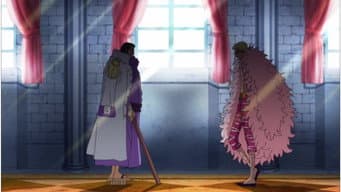A Decisão do Almirante! Fujitora vs. Doflamingo!