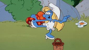 Os sapatos de dança da Smurfette