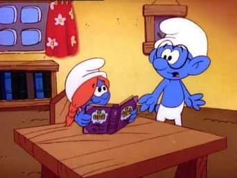 Smurf e a traça de livros