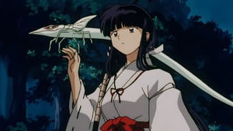 Kikyou e Kagome sozinhas numa caverna