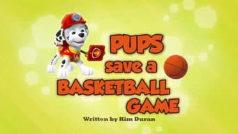 Os filhotes salvam um jogo de basquete