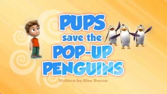 Os filhotes resgatam os pinguins