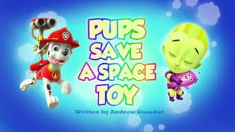 Os filhotes salvam um brinquedo espacial